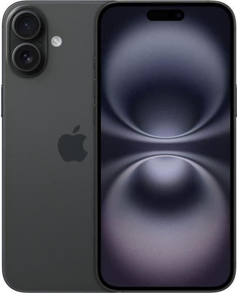 APPLE iPhone 16 256 GB Schwarz