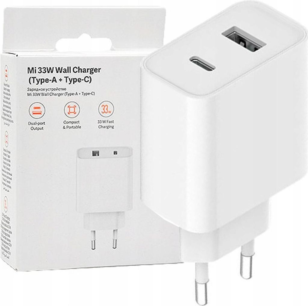 Caricabatterie da viaggio Xiaomi Combo Bhr4996Gl Usb-A / Immagine del prodotto 