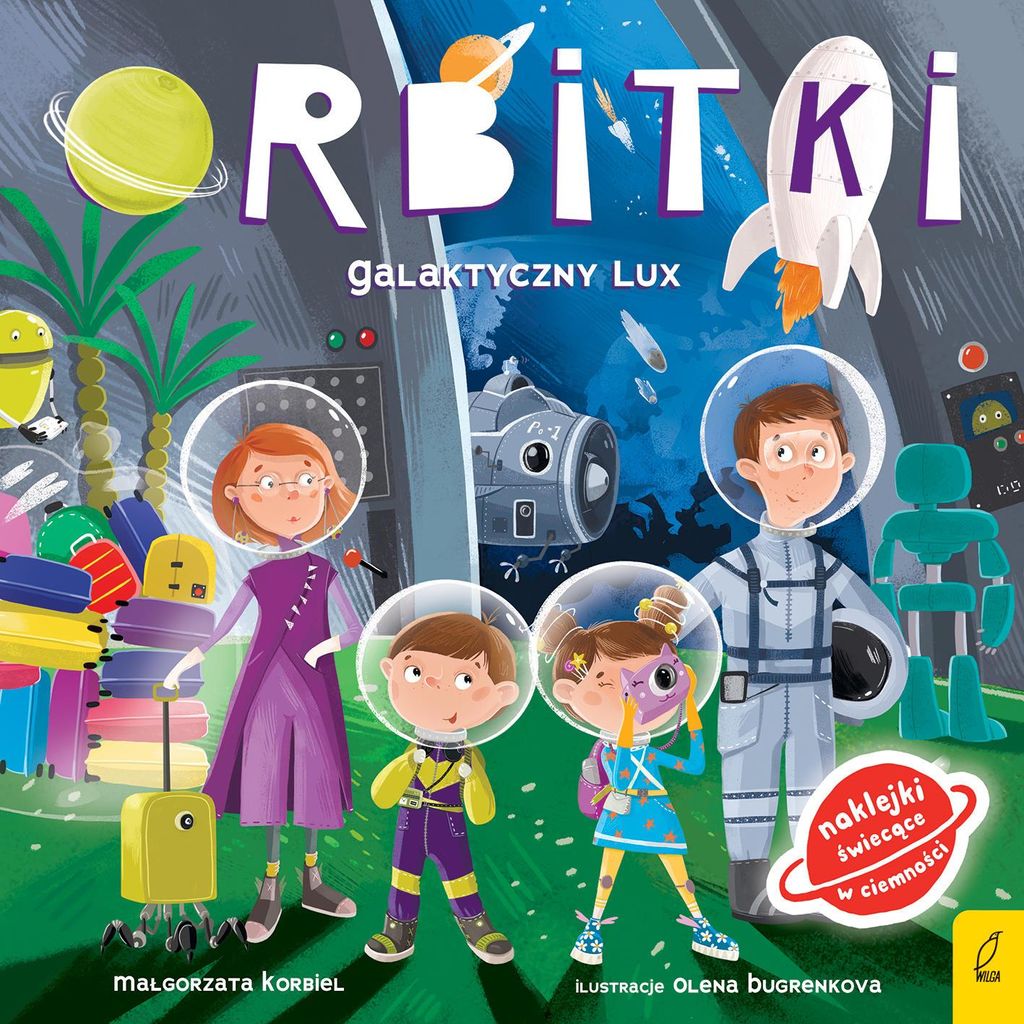 Orbitki Galaktyczny Lux - książka dla dzieci