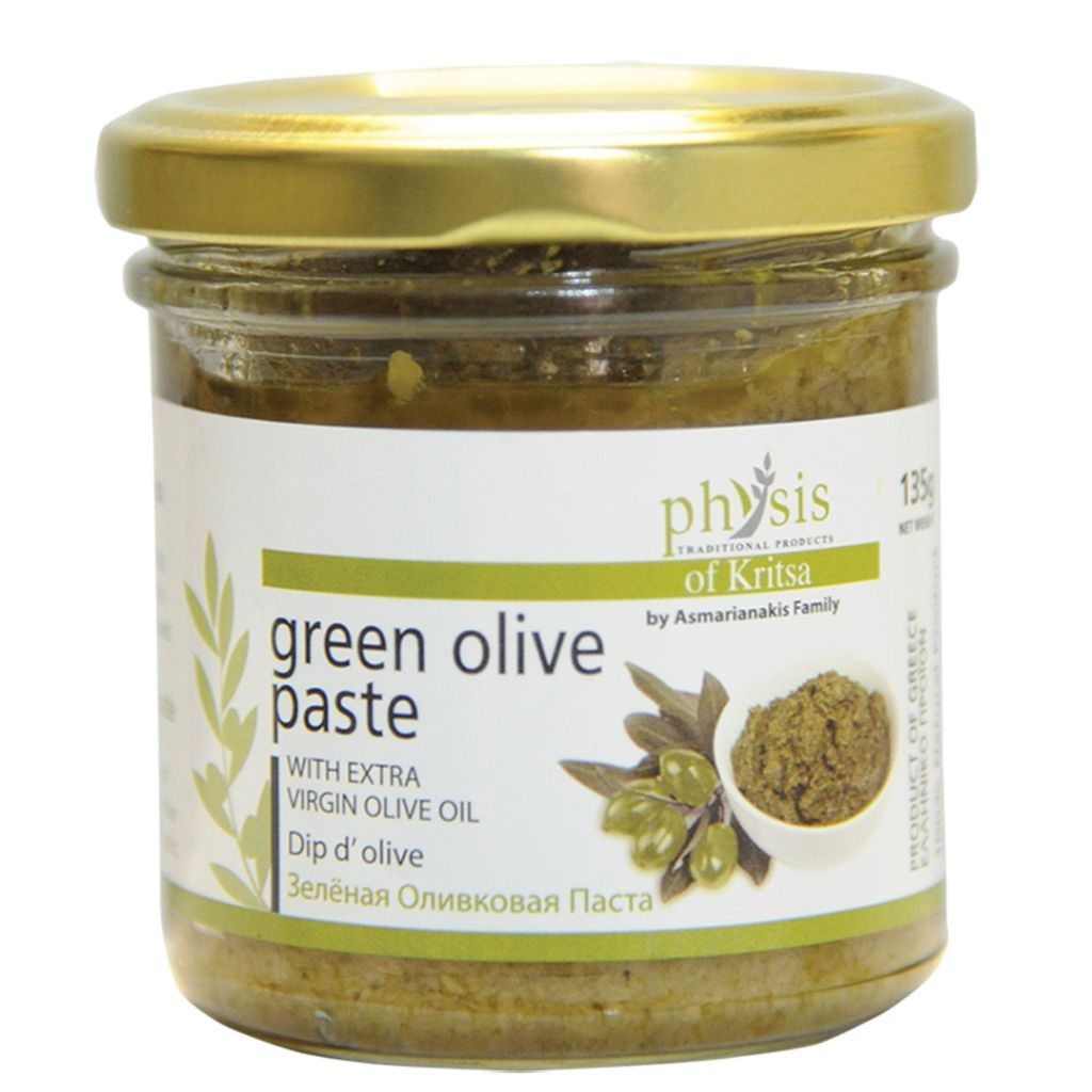 Physis of Crete Kretische Tapenade 135 g aus grünen Kalamata Oliven