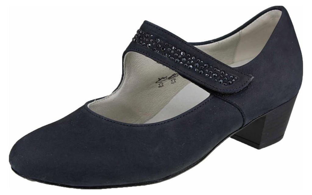 Waldläufer Komfort Pumps Damen 31353539393532 Blau 37 1/2 EU
