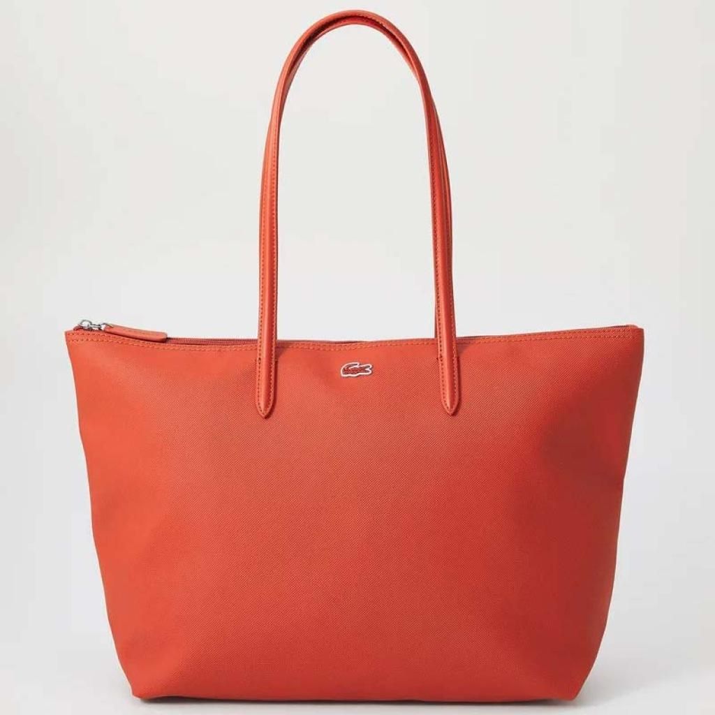 LACOSTE Shopper Shopping Bag Blossom orange