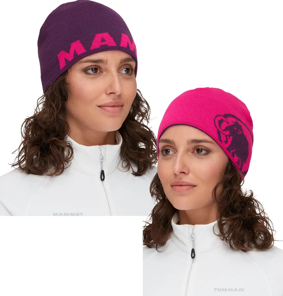 Kamea Berretto In Lana Per Donna Modello Gorycja – Rosa Scuro, Con Fiore E Perline, Taglia Unica - 3