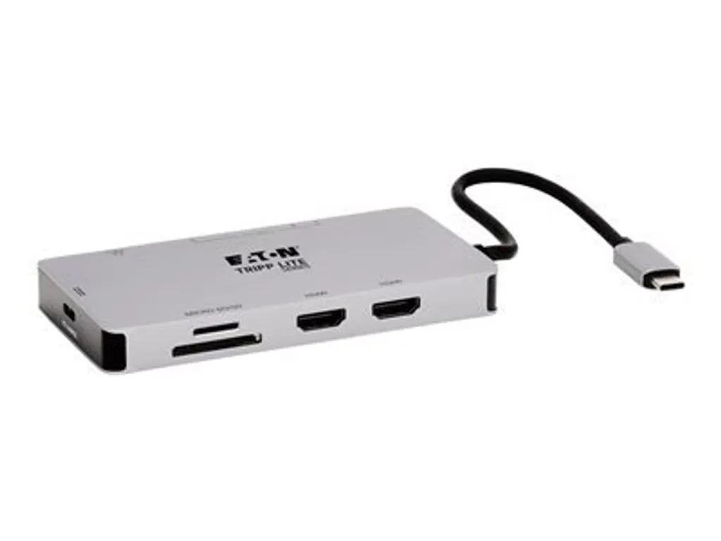 Station USB-C HDMI 4K 60Hz Haute Vitesse Hub USB 3.2 avec Lecteur Carte