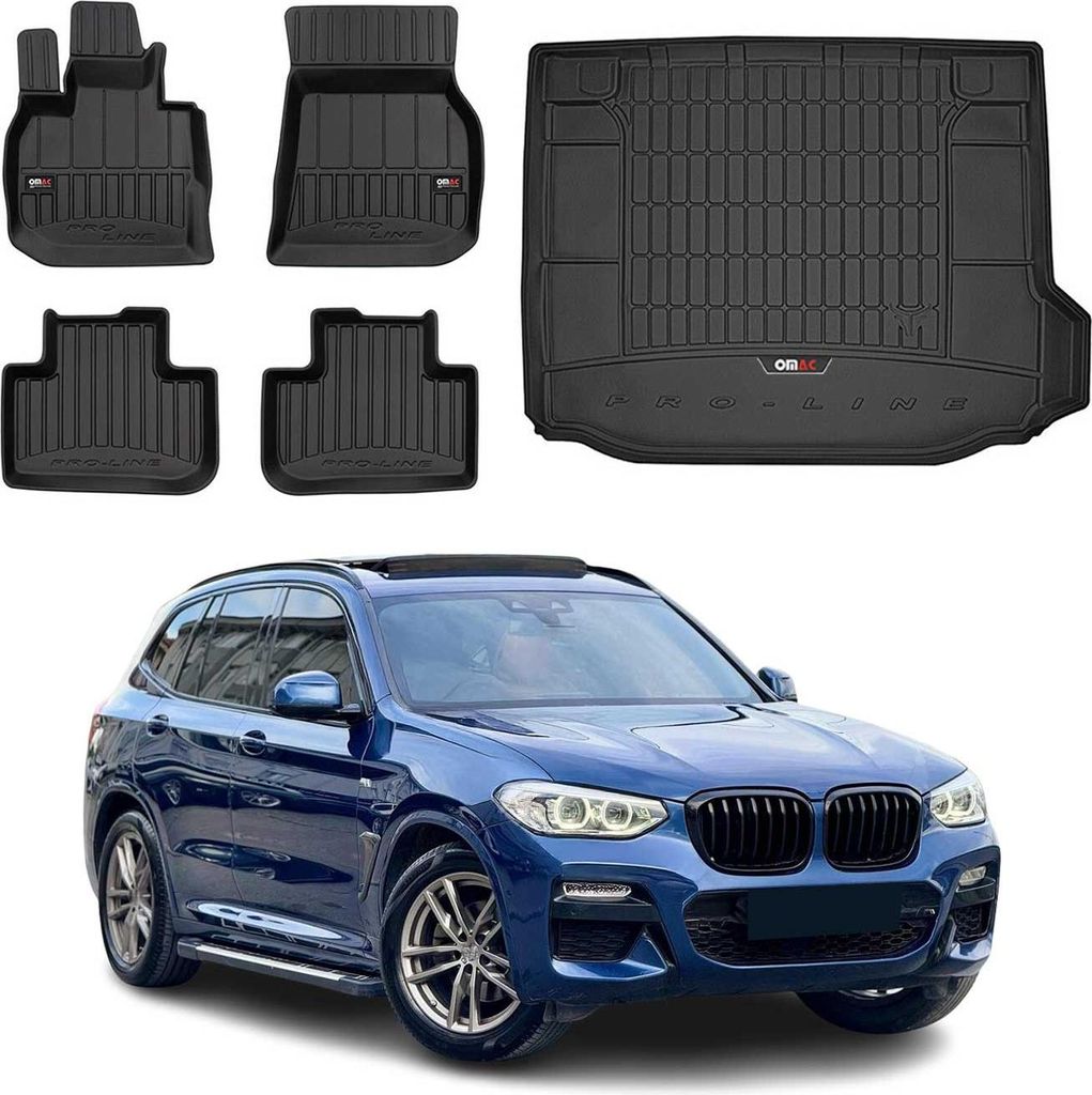 OMAC set tappetini e fodera bagagliaio per BMW X3 G01 Immagine del prodotto 