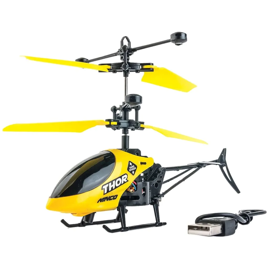 Mini hélicoptère télécommandé Thor pour vol intérieur avec gyroscope Ninco - 4