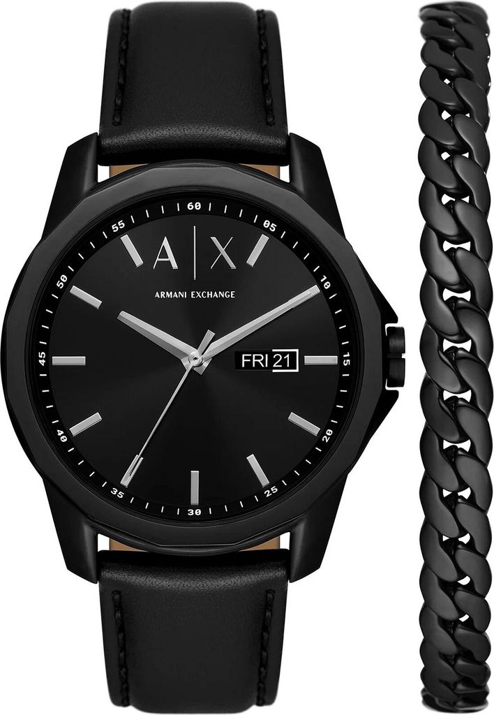 Pánská souprava ARMANI EXCHANGE AX7147SET v černé barvě Obrázek produktu 