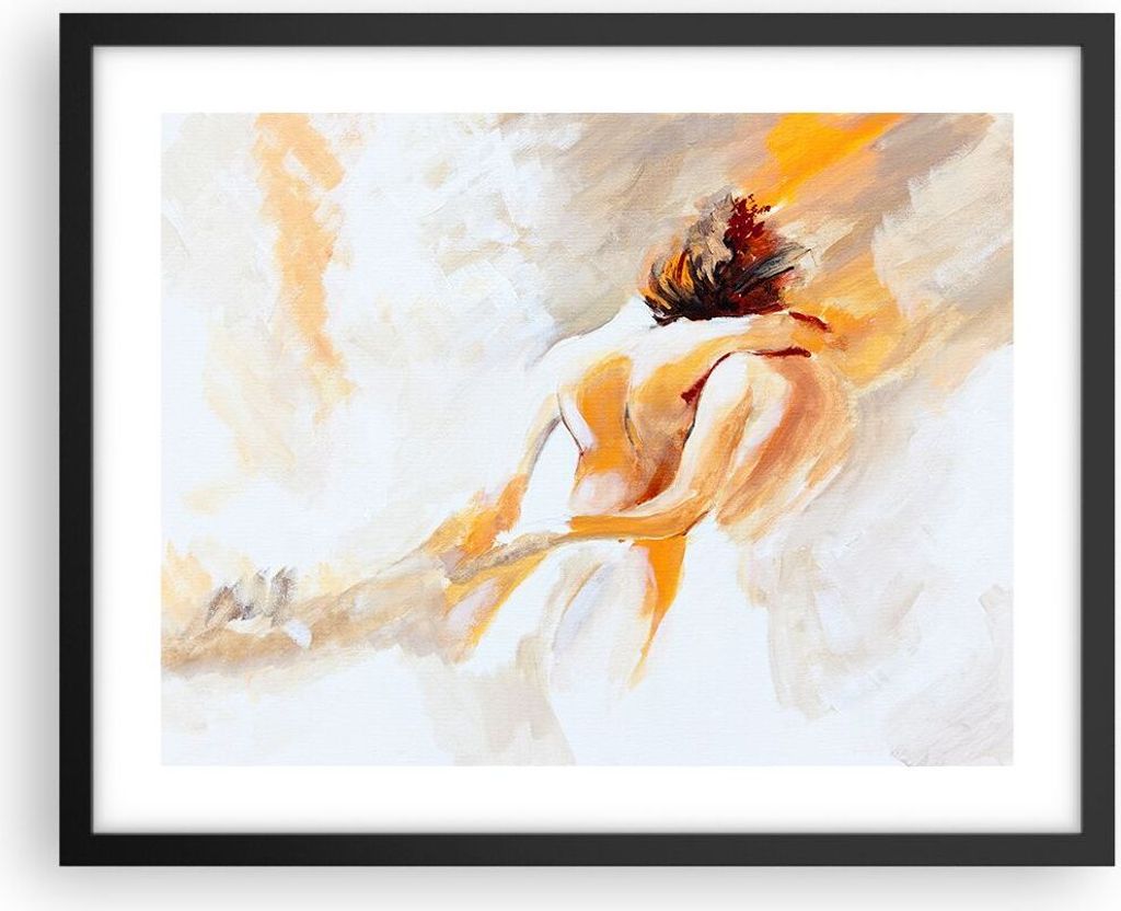 Gerahmtes Poster - Schwarzer Rahmen - Persönlichkeit Freundschaft Liebe Ehe - 50x40 cm - Wand Bild - Wanddeko - Wandbilder - Wandposter - Bilderra...