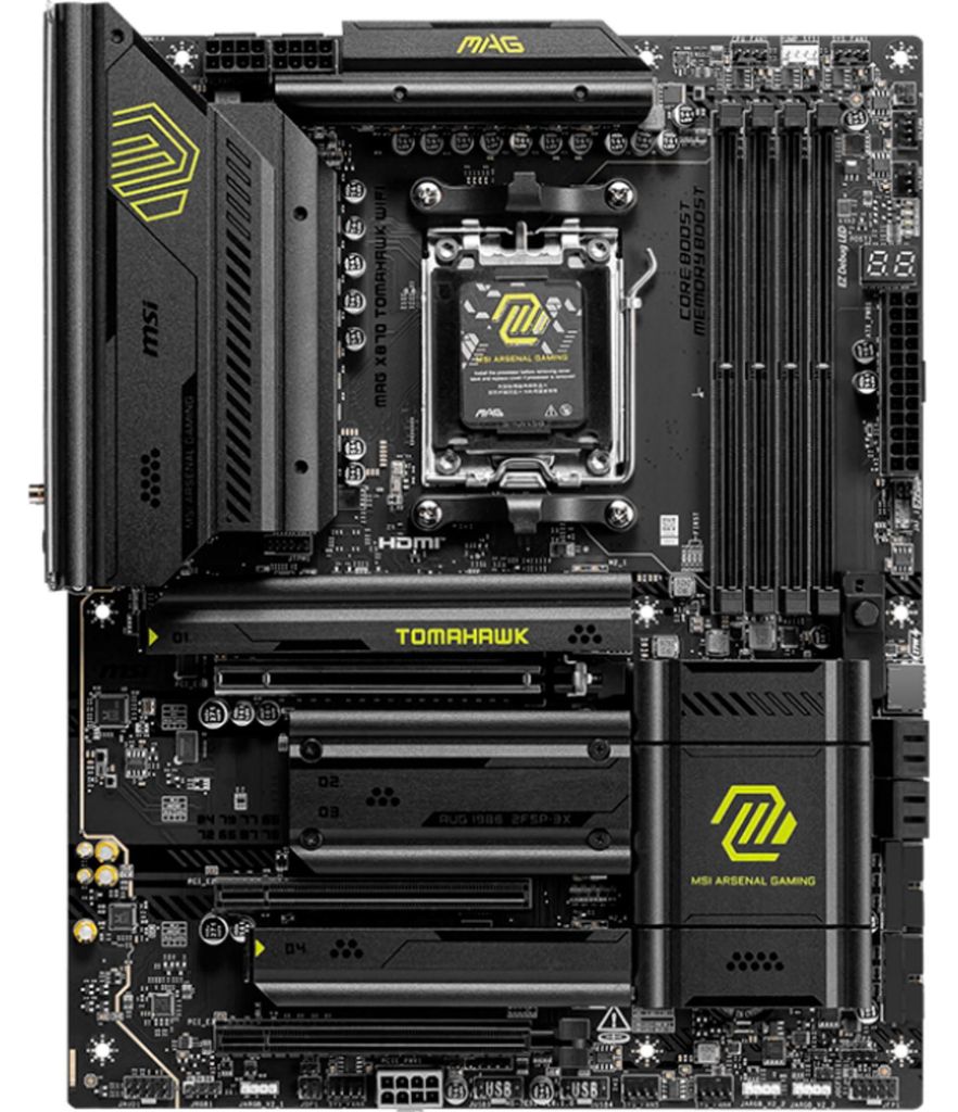 MSI MAG X870 Tomahawk Wifi (AM5) (D) Produktbild 