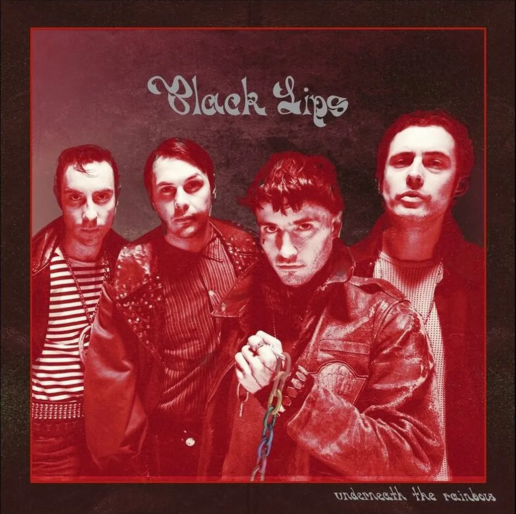 Black Lips Underneath The Rainbow Vinyle rouge LP édition limitée rare