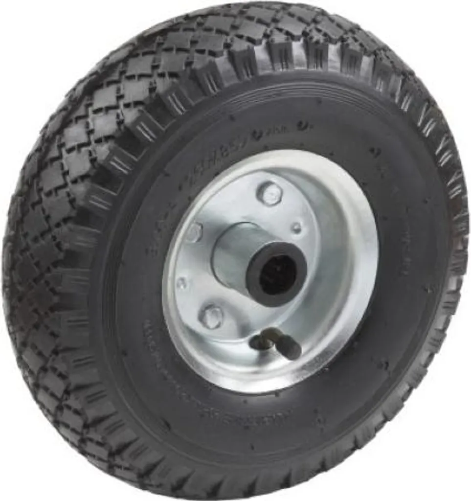 Roue gonflable 260mm Metafranc jante acier stable et ultra résistante
