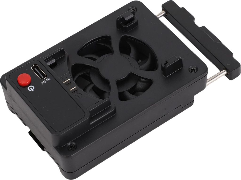 Lüfter passend für A7S3 FX30 A7M4 Kamera ABS Leise einstellbares externes System Videoaufzeichnung Live-Streaming