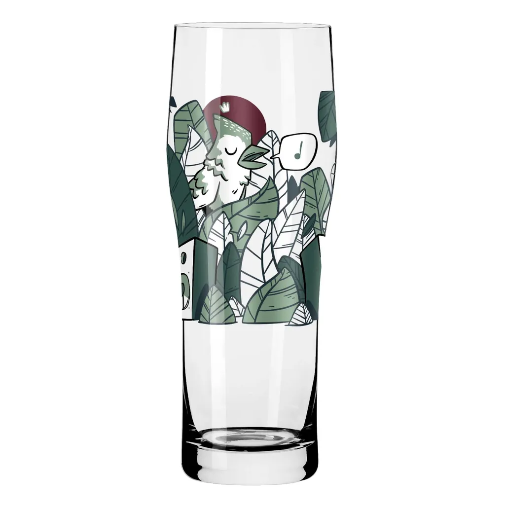 RITZENHOFF 8092002 Allround Trinkglas 2er Set 600 ml, Serie Entdecker, 2 Stück mit Van-Motiv, bunt - Made in Germany