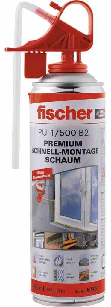 Fischer Polyurethan500 Premium, Polyurethan (PU), Beige, Produktbild 