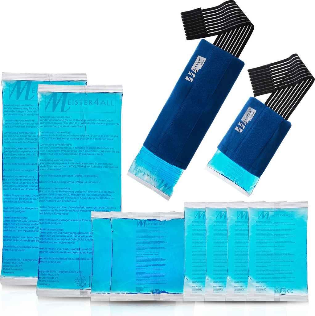Meisterhome® Kalt Warm Kompressen Set - für Kälte und Hitze Produktbild 