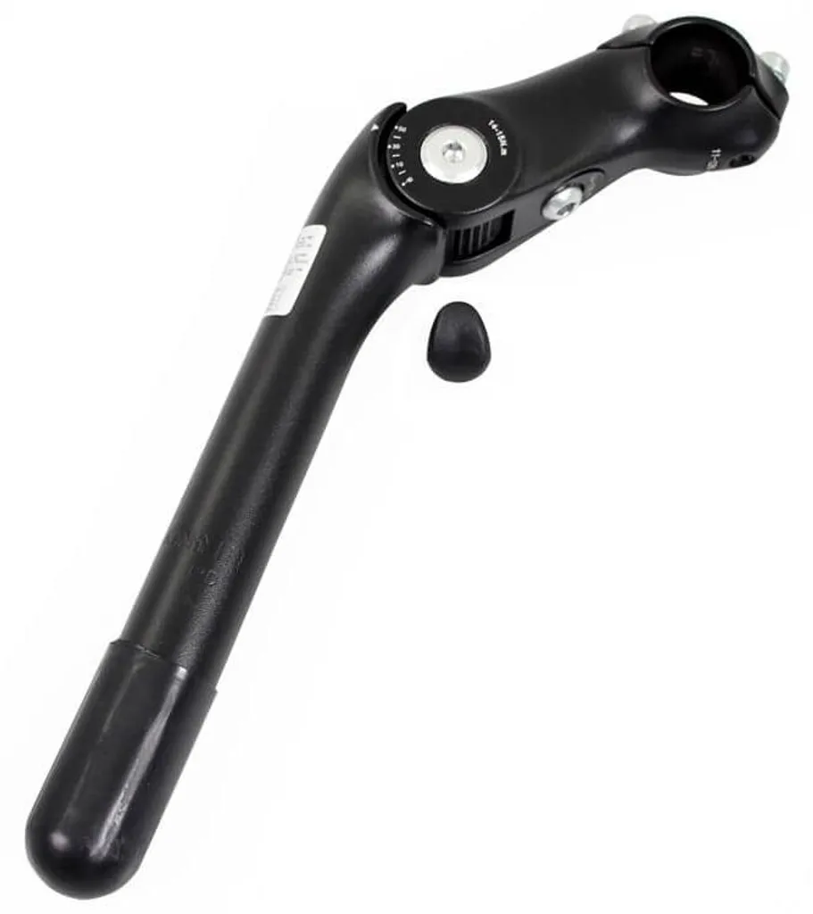 Potence de Vélo Cortina Bleu Vitesse 25.4 Fixation Guidon Noir Mat