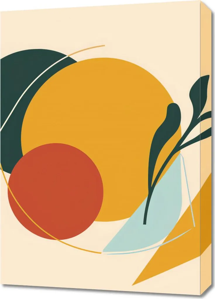 Affiche Décorative Nature Approfondissement 50x70 cm style épuré chic