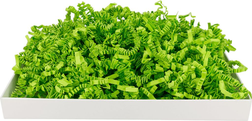 SizzlePak Limette – 1 kg Füllmaterial aus Papier für Geschenke & Pakete