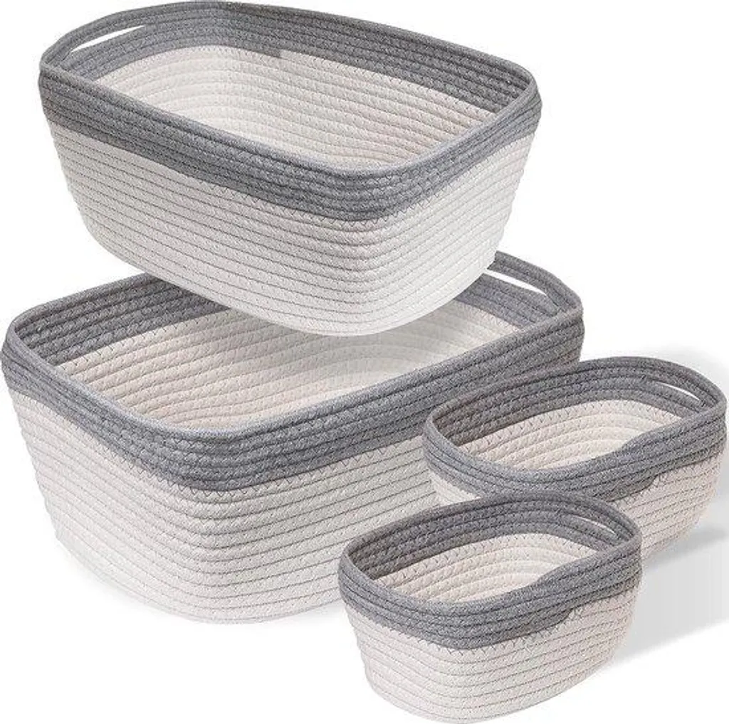 Étagère de rangement multi-usage avec 4 compartiments pour toute la maison