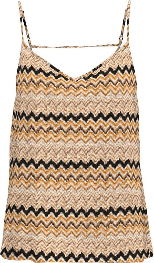 Only Nova Life Lux Paris ärmelloses T-shirt Braun 36 Frau Braun 36