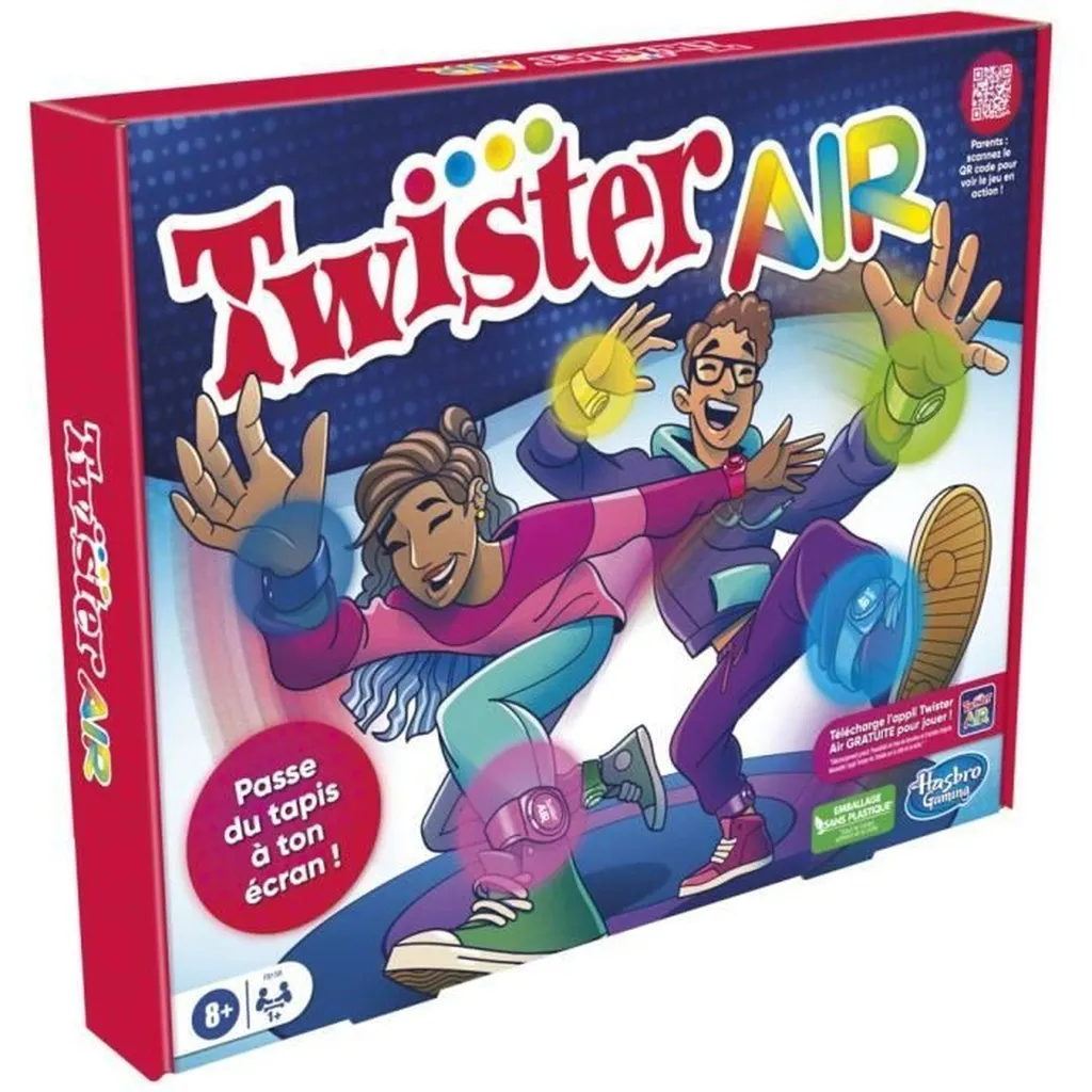 Jeu de Société Numérique Twister Air Interactif sans Tapis de Sol