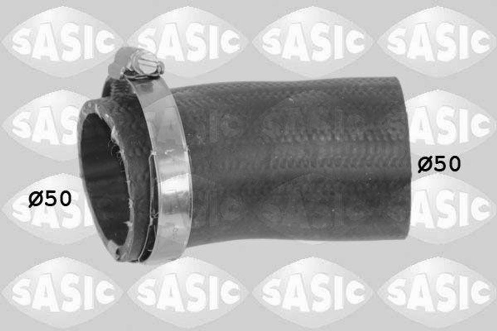 SASIC 3336261 Ladeluftschlauch OE 6R0145828D kompatibel mit A1 8X, Ibiza, Toledo, Fabia, Rapid, Roomster, Polo 6R