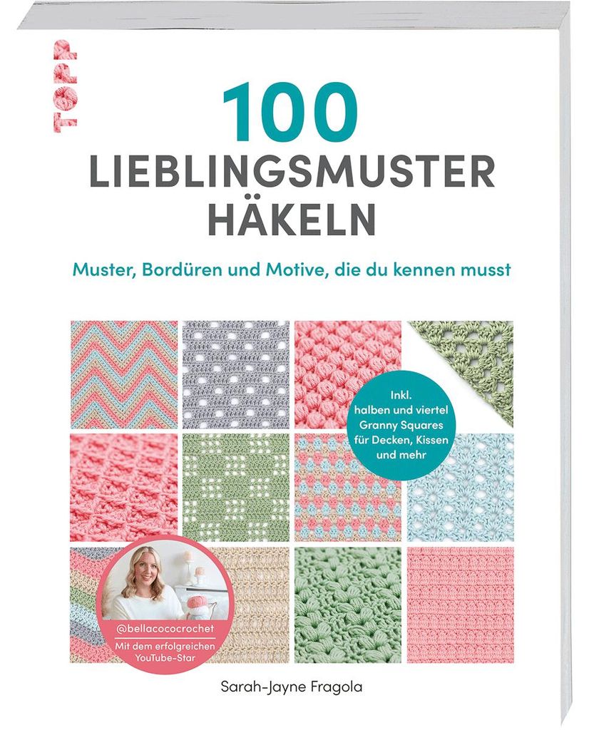 100 Lieblingsmuster häkeln Zdjęcie produktu 