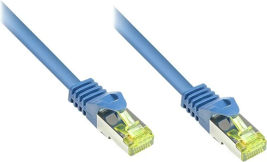 Cavo Patch RJ45 Cat 7 50m S/FTP PiMF 600MHz OFC - Blu Good Connections