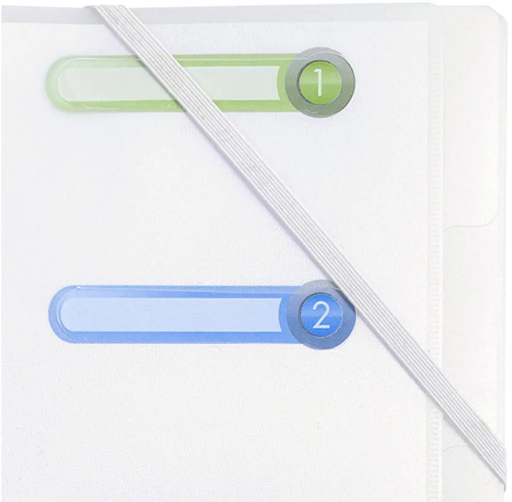 Ne perdez plus vos documents A4 grâce au trieur Chromaline 8 compartiments - 12