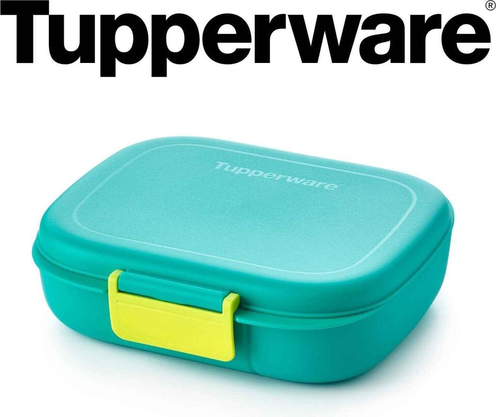 Tupperware Lunchbox 1-2-3 mit Clip-Verschluss, Produktbild 