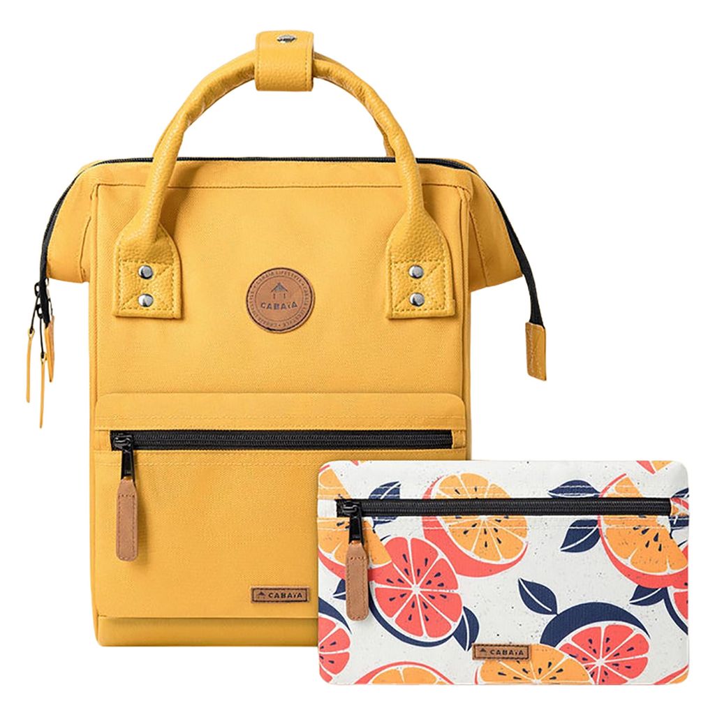Cabaia Backpack Adventurer Small Marrakech yellow Produktbild 