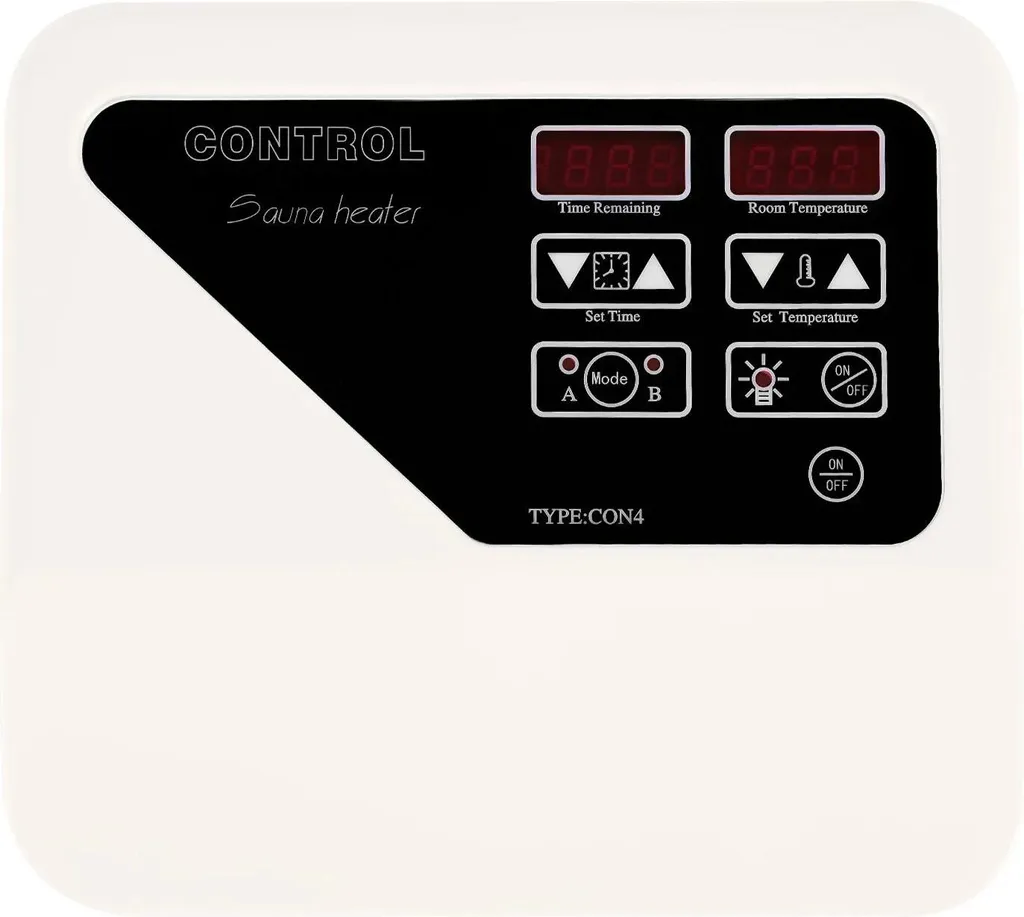 Commande pour sauna 40-105 °C - Protection surchauffe et gestion lumière