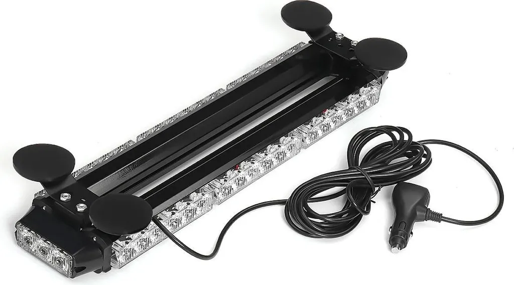Barre LED Ambre 144W : Soyez Visible par Tous Temps et Évitez les Chocs