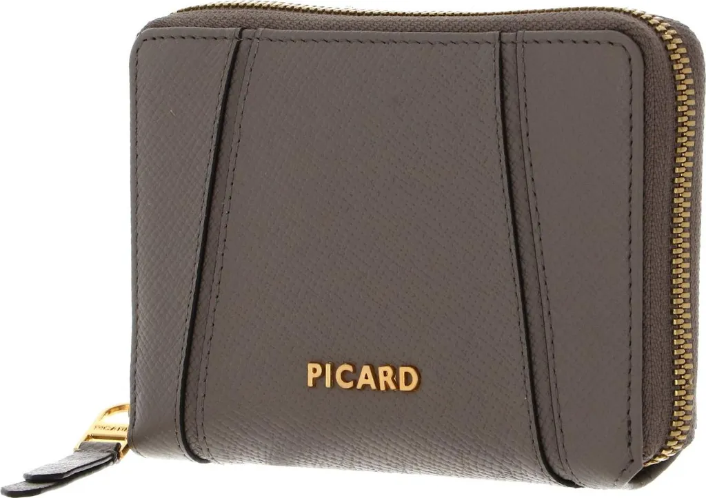 PICARD Chic Way 1 Zip Around Wallet Gravel - Grand Portefeuille en Cuir