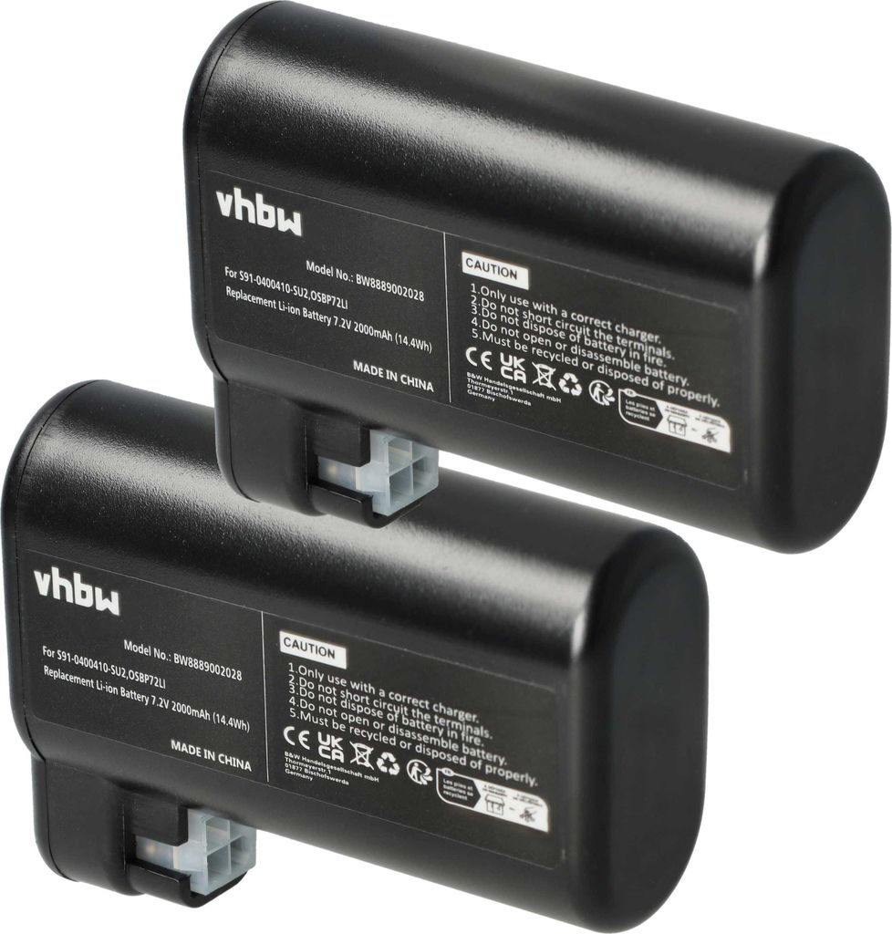 vhbw 2x Akku kompatibel mit AEG RX9-1-SGM, RX9-1-IBM, Produktbild 