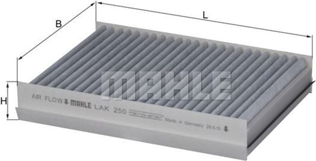 Innenraumfilter KNECHT LAK 250