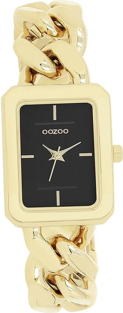 Oozoo orologio da donna in metallo orologio analogico al quarzo bracciale oro Timepieces D2UOC11274