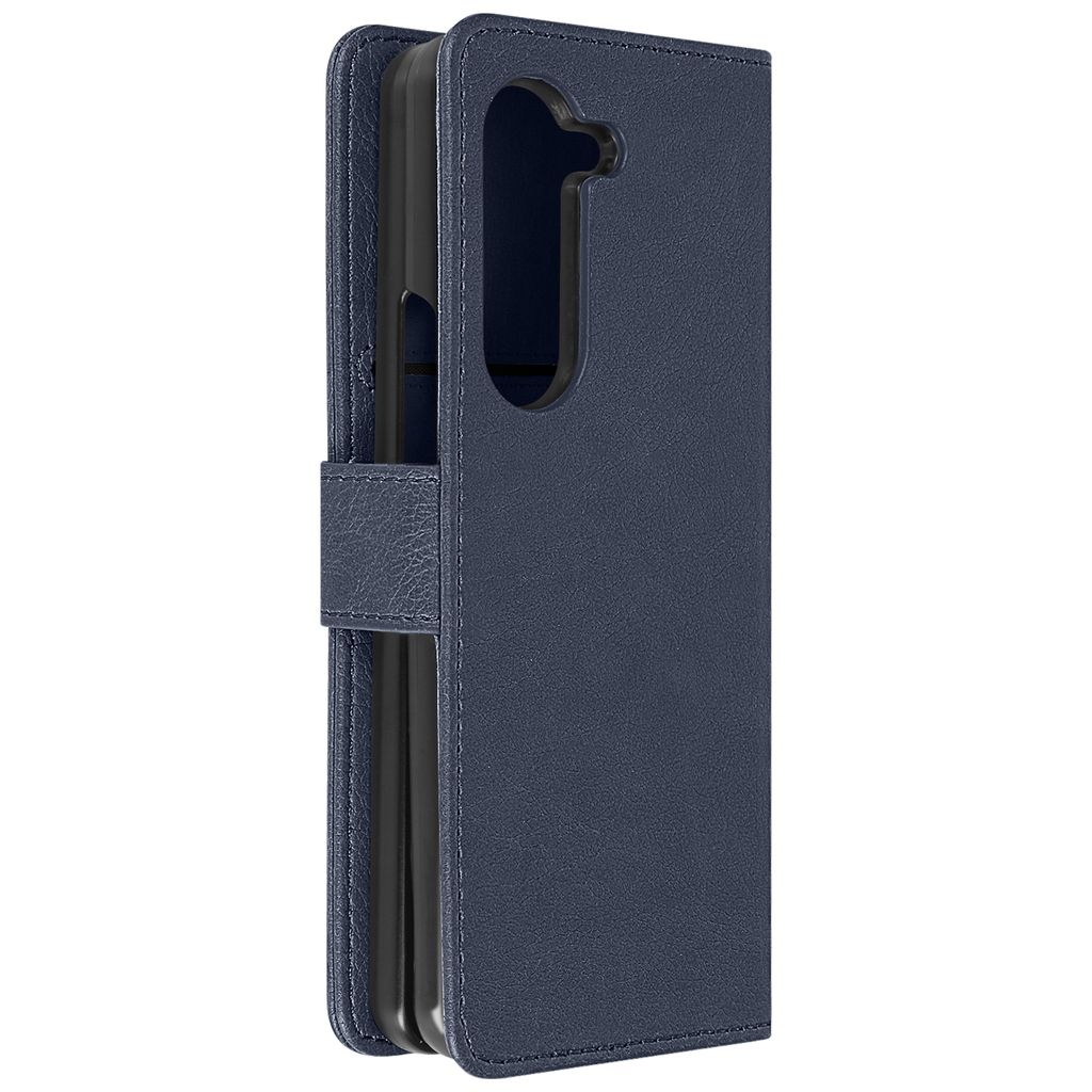 Portemonnaie Hülle mit Magnetlasche für Samsung Galaxy Z Fold5 – Dunkelblau