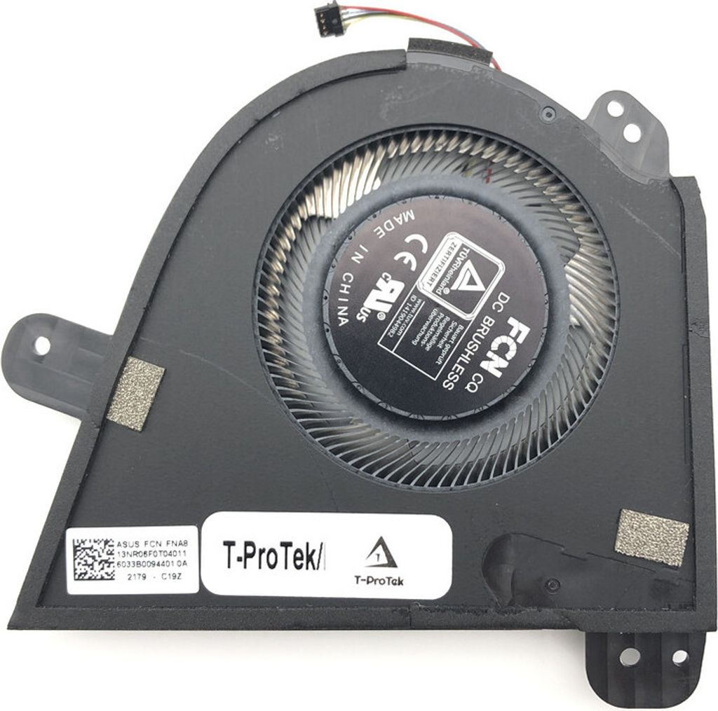 CPU Version Lüfter Kühler FAN kompatibel für Asus ROG Zephyrus S17 GX703HS-K4054T