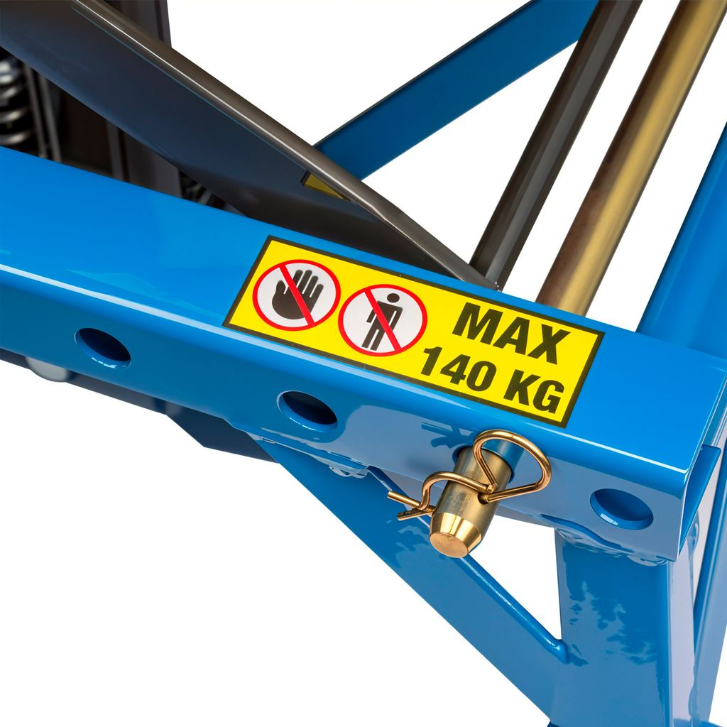 STIX Motocyklový zdvihák s kolieskami 135 kg montážny Obrázok produktu 8