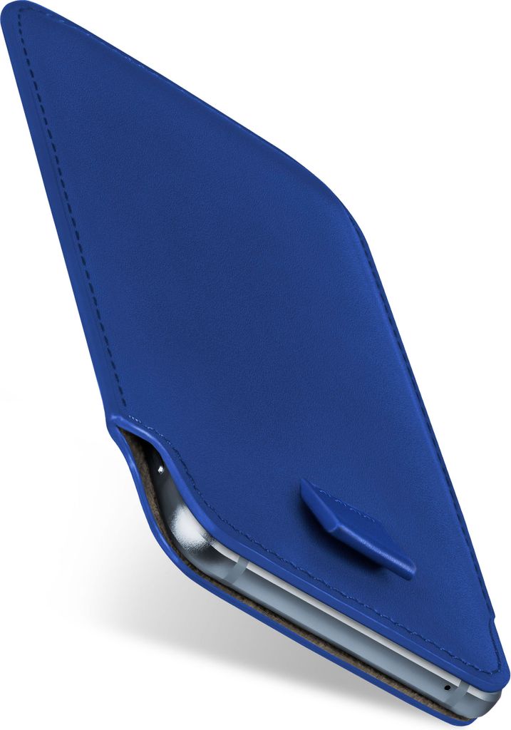 Pull-Case für Wiko View 2 Pro, Farbe:Royal-Blue