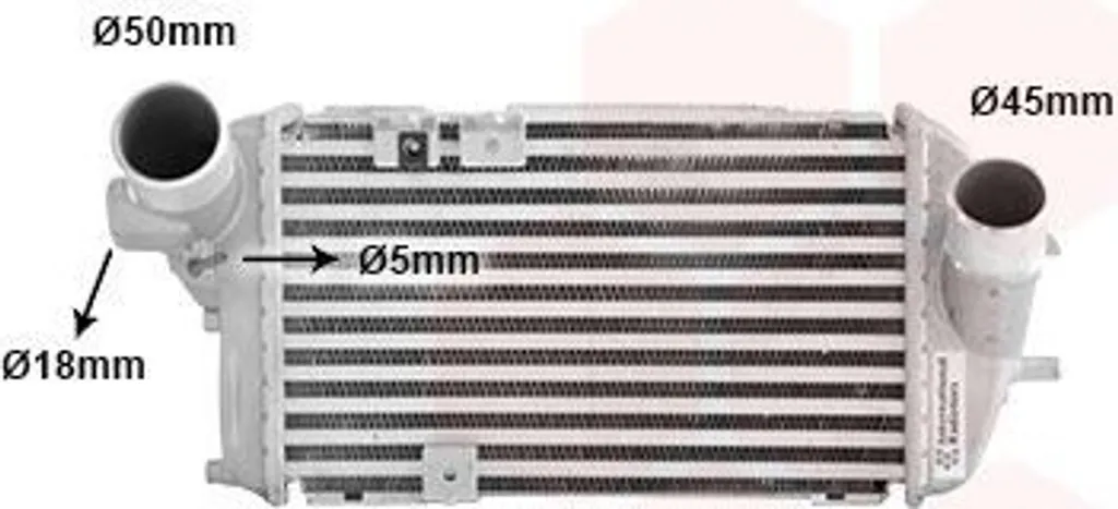 Refroidisseur d'air de suralimentation LLK Hyundai i30 GD Turbo Intercooler