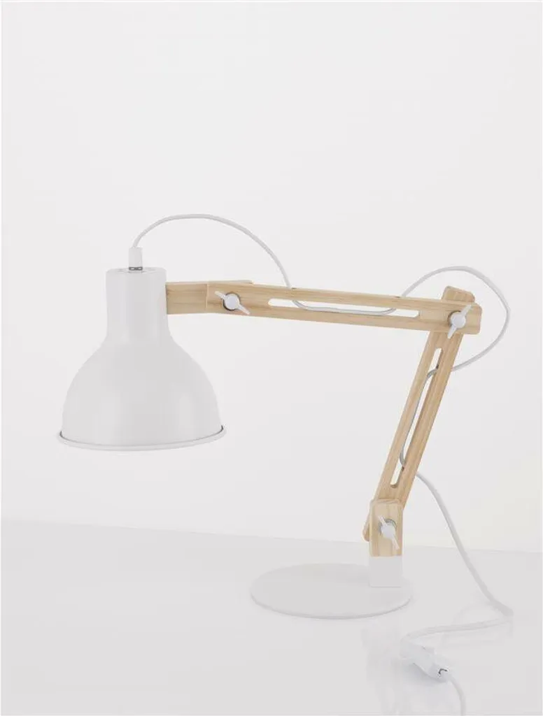 Nova Luce Lampe de table LED Grou Blanche - Luminaire Design Moderne - 4