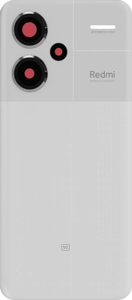 Xiaomi, Original Rückglas für Xiaomi Redmi Note 13 Pro Plus Service Pack, Weiß