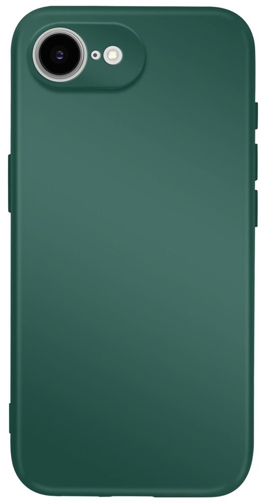 Avizar, Soft-Touch Silikonhülle Fast Cover Serie für Apple iPhone 17e, Dunkelgrün