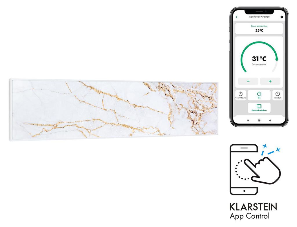 KlarsteinWonderwall Air Art Smart, panel grzewczy na Zdjęcie produktu 