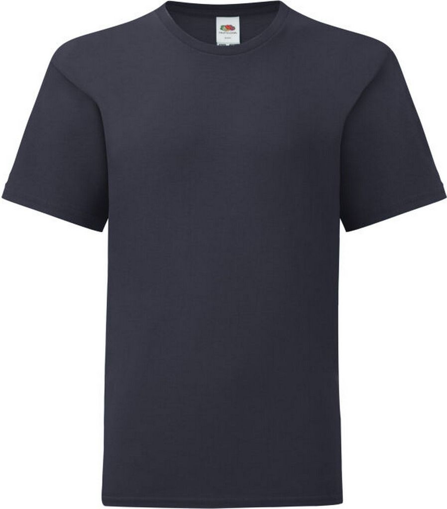 Fruit of the Loom - "Iconic 150" T-Shirt für Kinder BC4731 (116) (Dunkel Marineblau)
