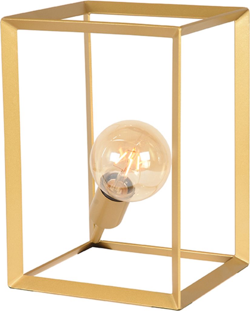 LABEL51 Tischlampe Tetto - Antikgold - Metall Produktbild 