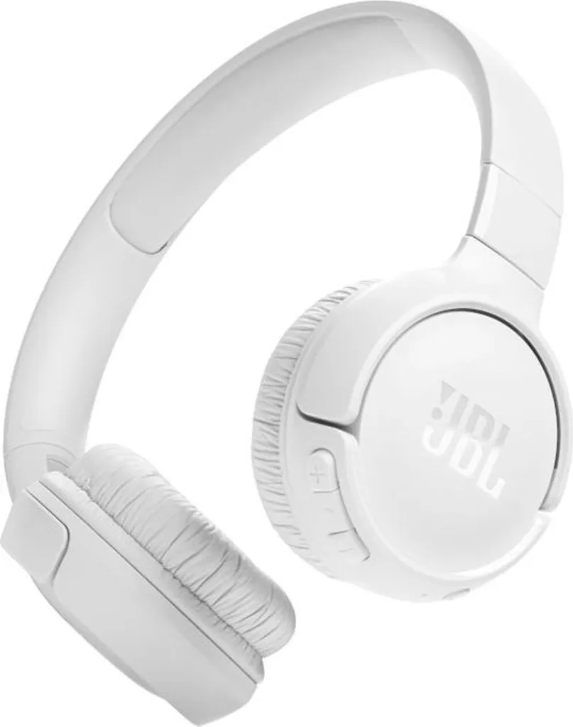 Casque Bluetooth JBL Tune 520BT Blanc Idéal pour Télétravail et Sport