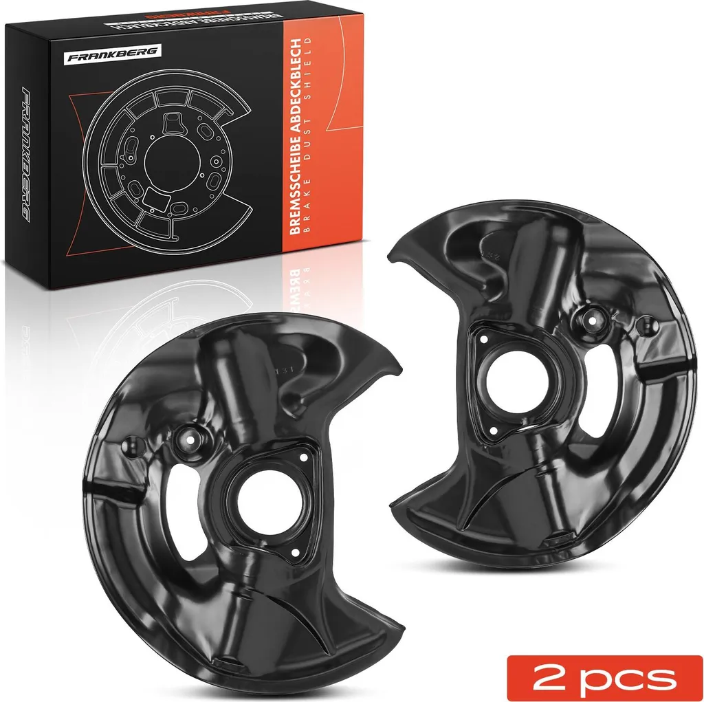 2x Tôle d'Ancrage de Frein Avant Frankberg pour Mercedes W202 S202 W210